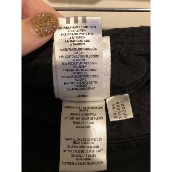Adidas track pants size YL - Picture 7 of 7